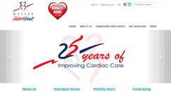 Desktop Screenshot of heartbeat.co.uk